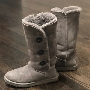 Gray Ugg Bailey Boots